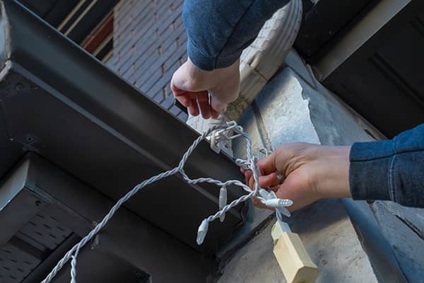 Residential Christmas Lighting Installation